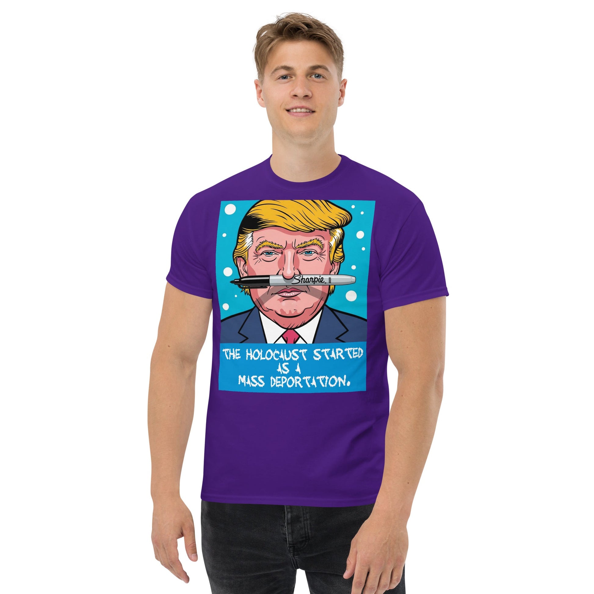 Anti - Trump “Mass Deportation” Satire Political Protest Shirt - DON'S Downfall