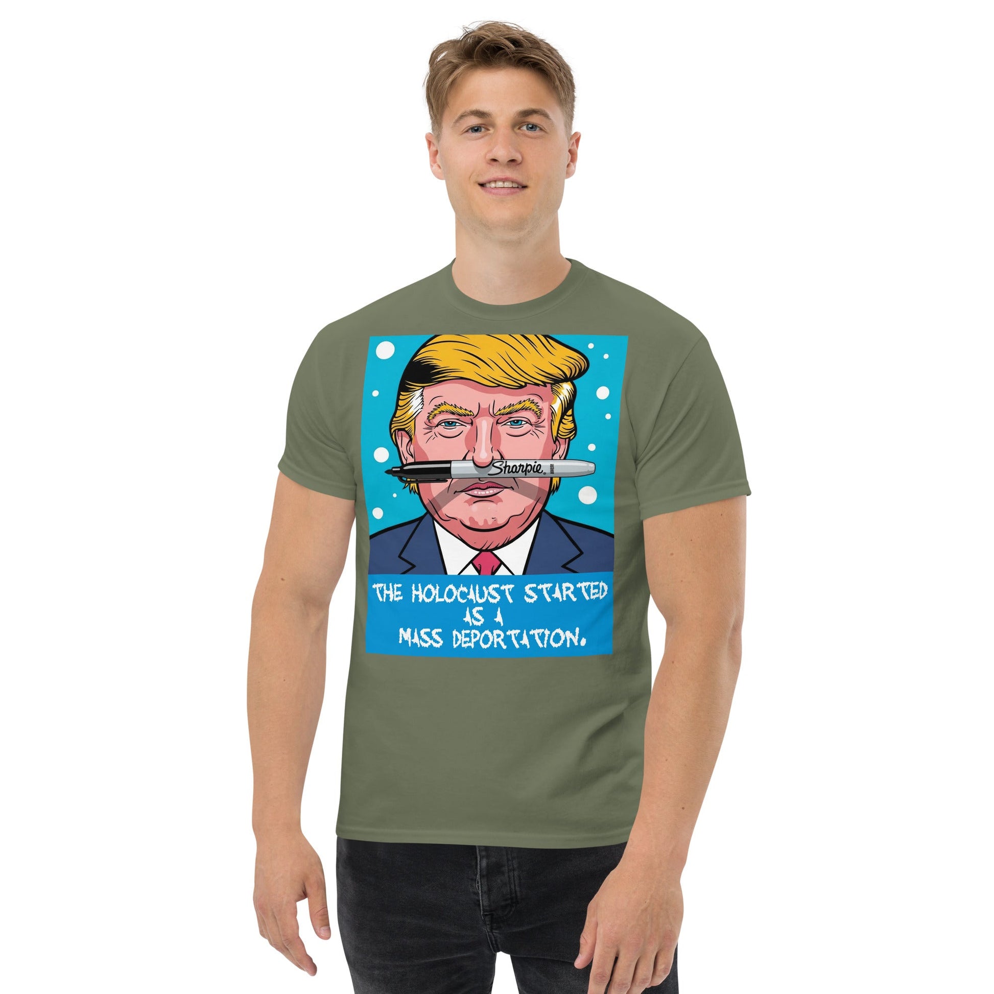 Anti - Trump “Mass Deportation” Satire Political Protest Shirt - DON'S Downfall