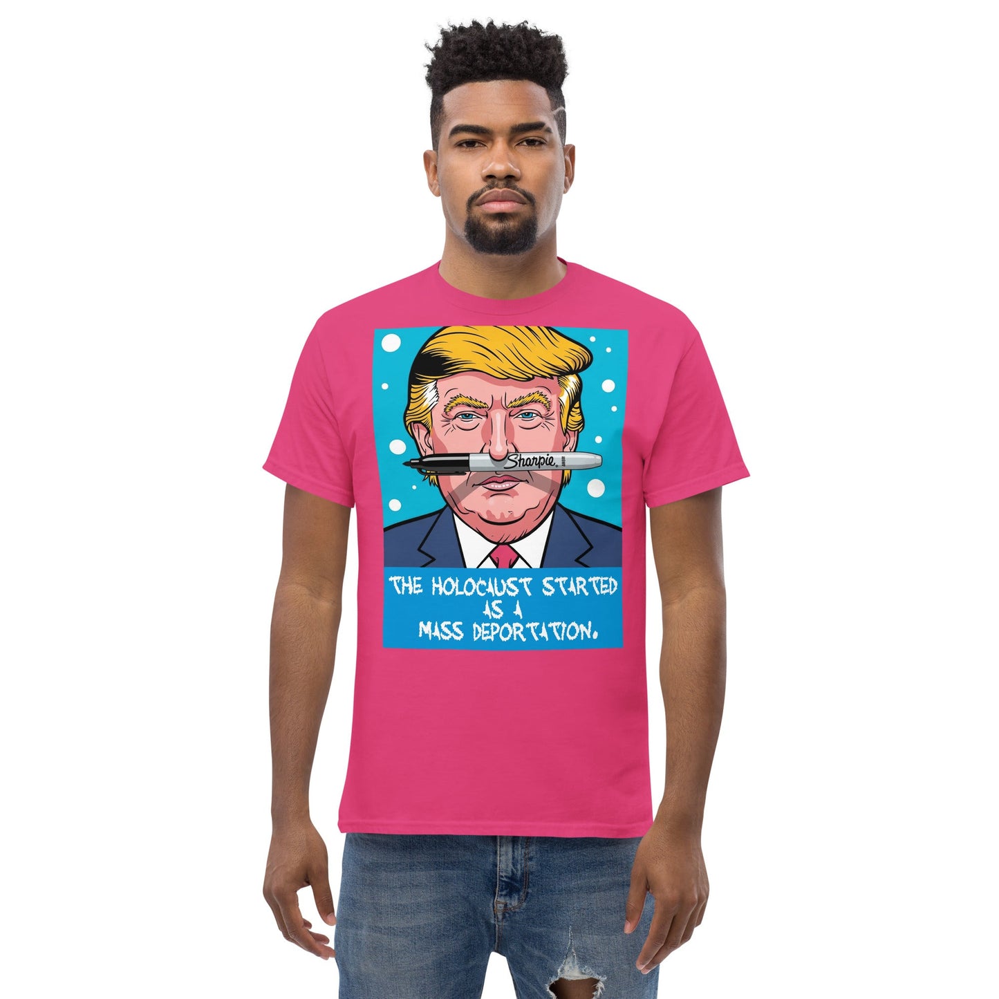 Anti - Trump “Mass Deportation” Satire Political Protest Shirt - DON'S Downfall
