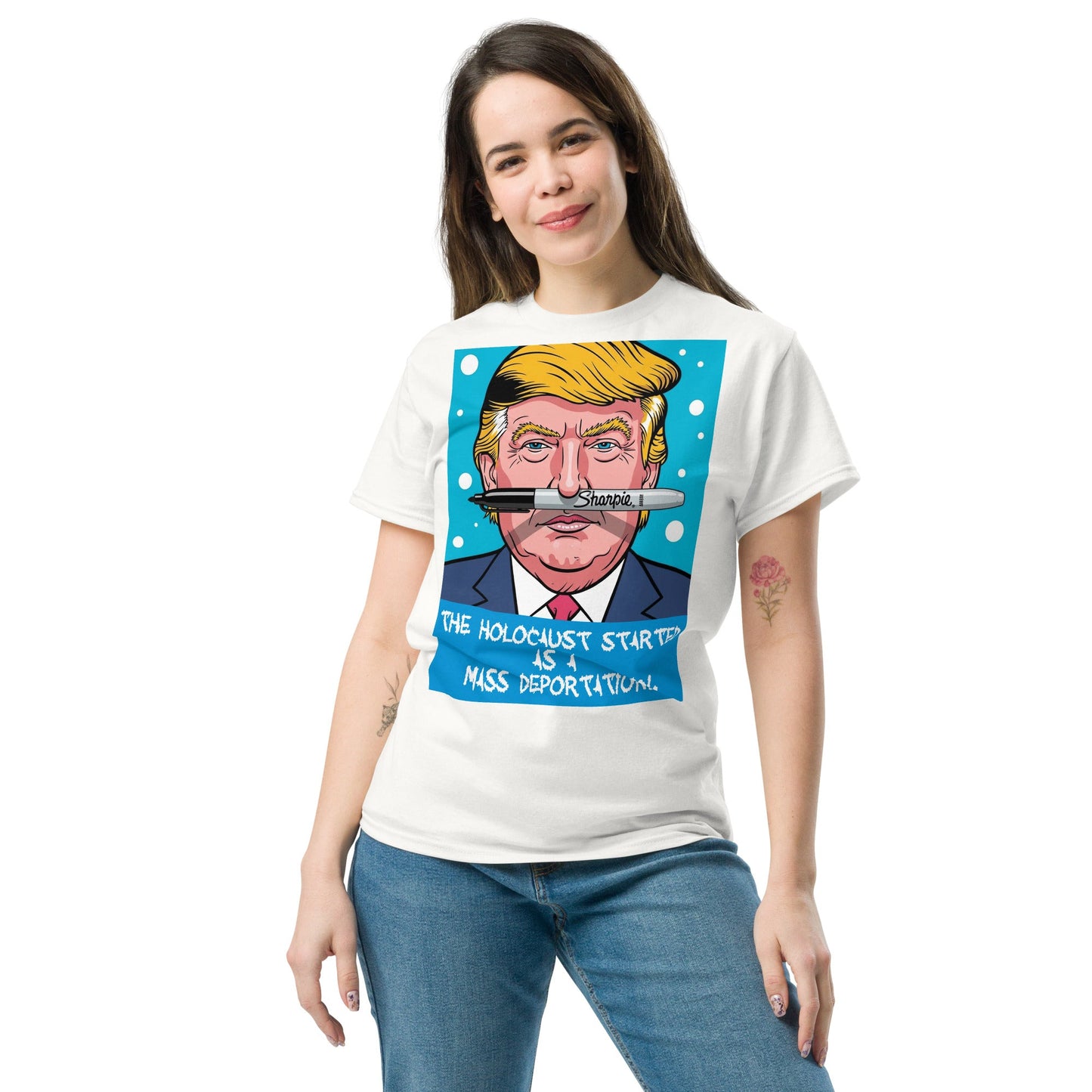 Anti - Trump “Mass Deportation” Satire Political Protest Shirt - DON'S Downfall