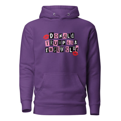 donald trump is a fugly s**t Hoodie - DON'S Downfall
