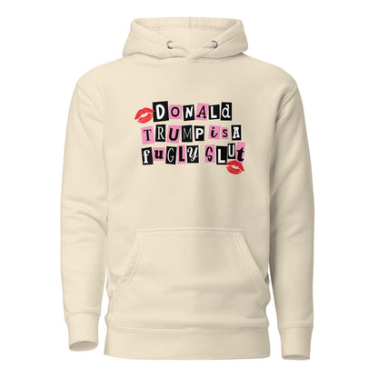 donald trump is a fugly s**t Hoodie - DON'S Downfall