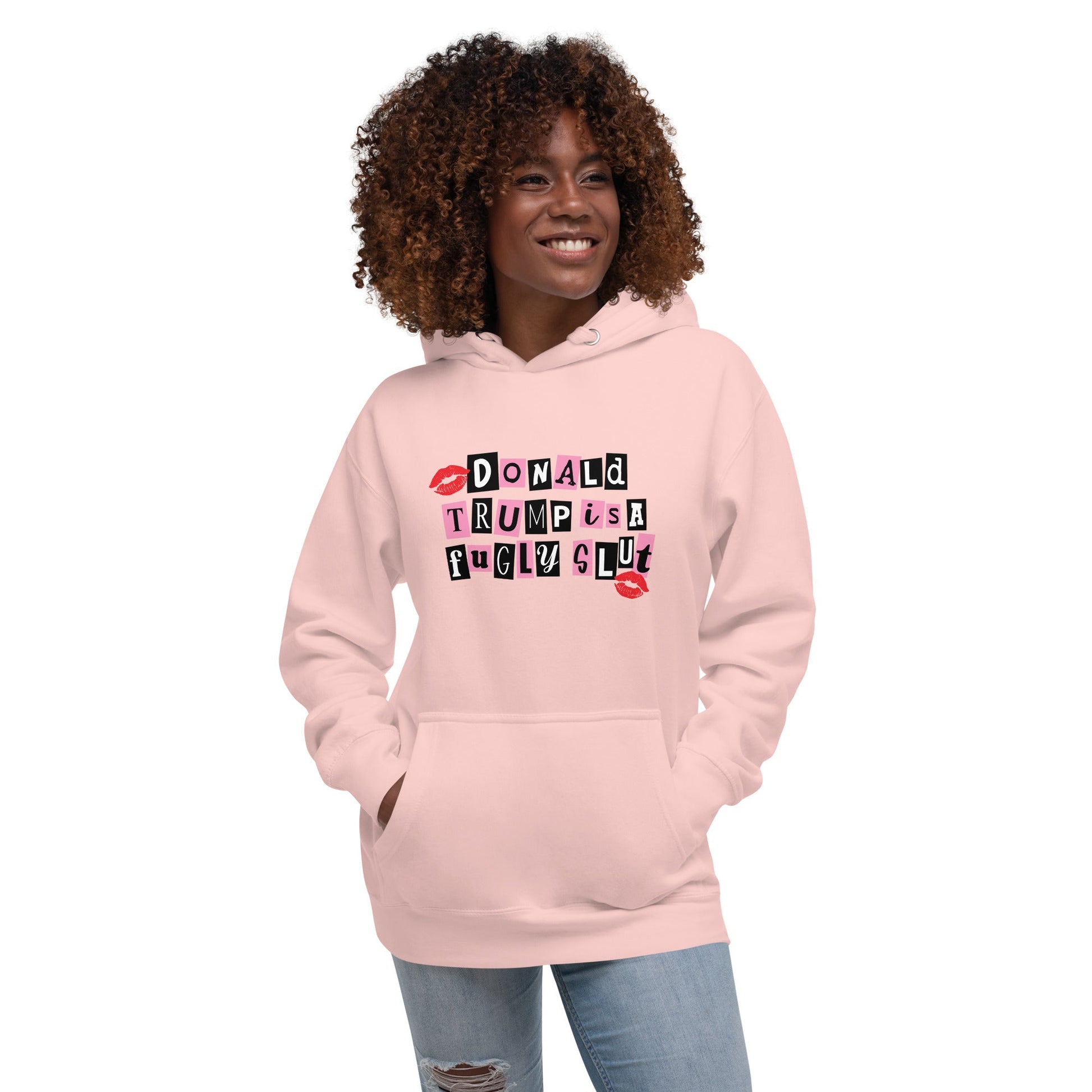 donald trump is a fugly s**t Hoodie - DON'S Downfall