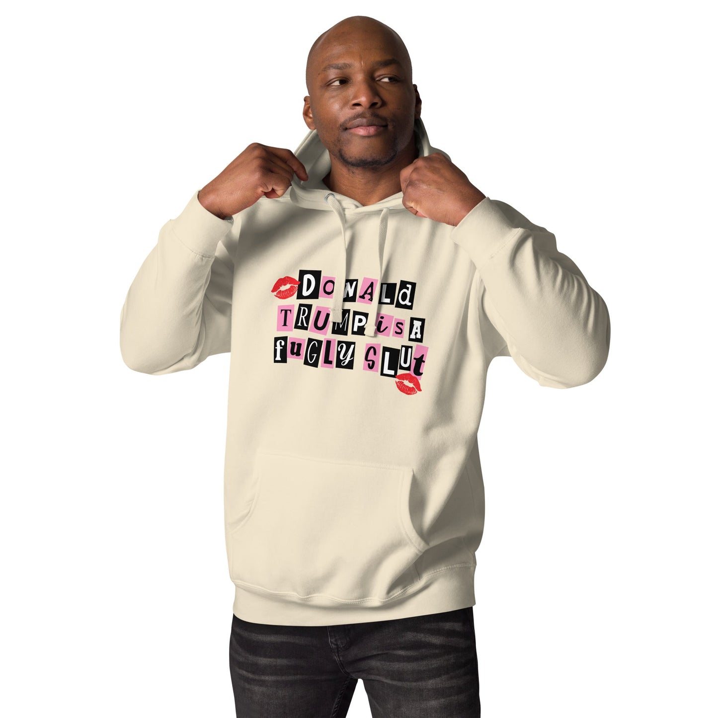 donald trump is a fugly s**t Hoodie - DON'S Downfall