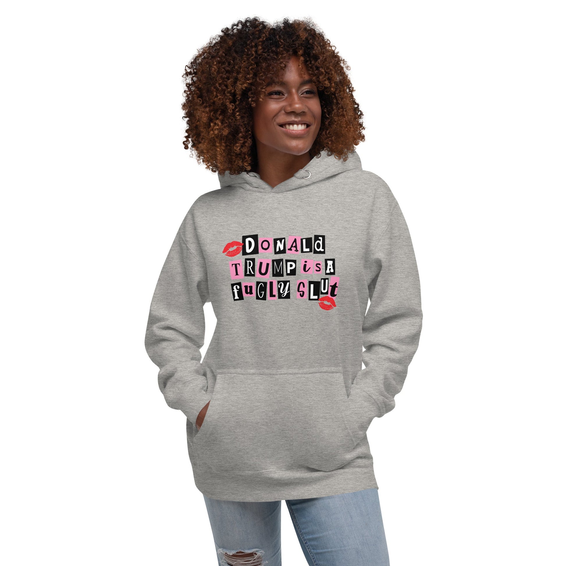 donald trump is a fugly s**t Hoodie - DON'S Downfall