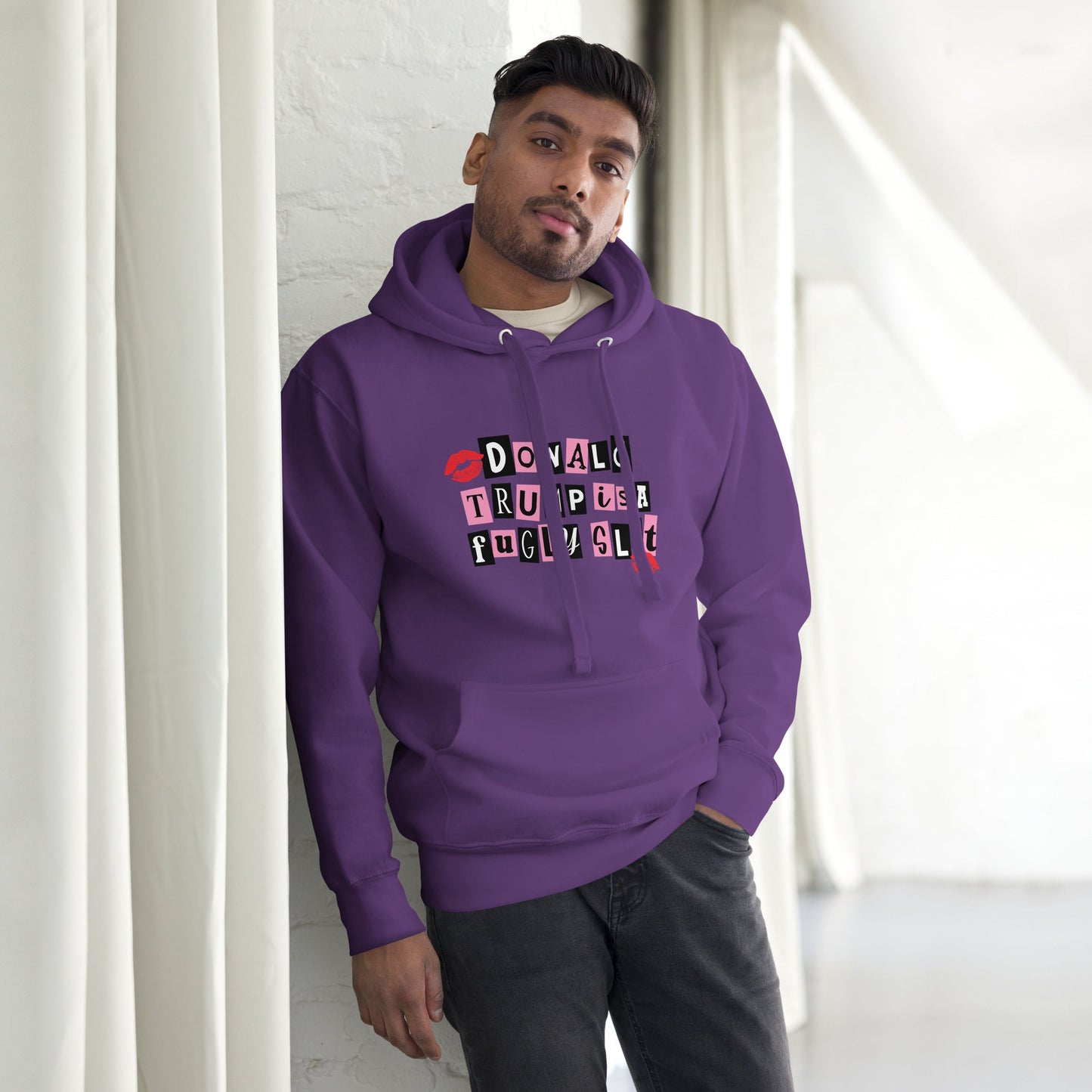 donald trump is a fugly s**t Hoodie - DON'S Downfall