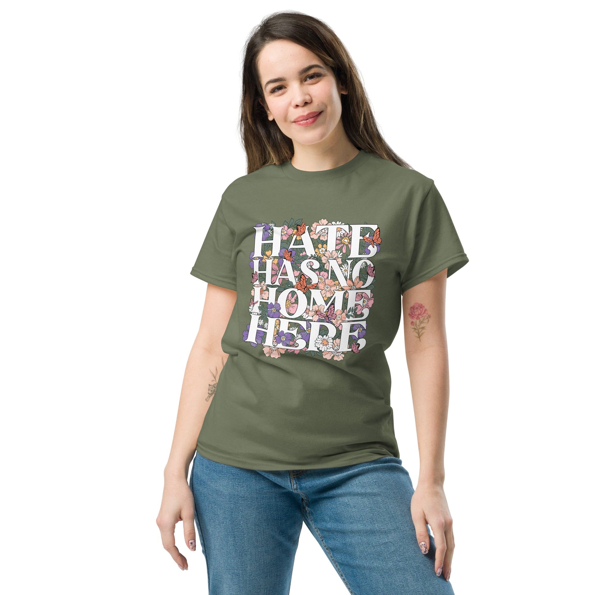 Hate Has no home here graphic Tshirt - DON'S Downfall