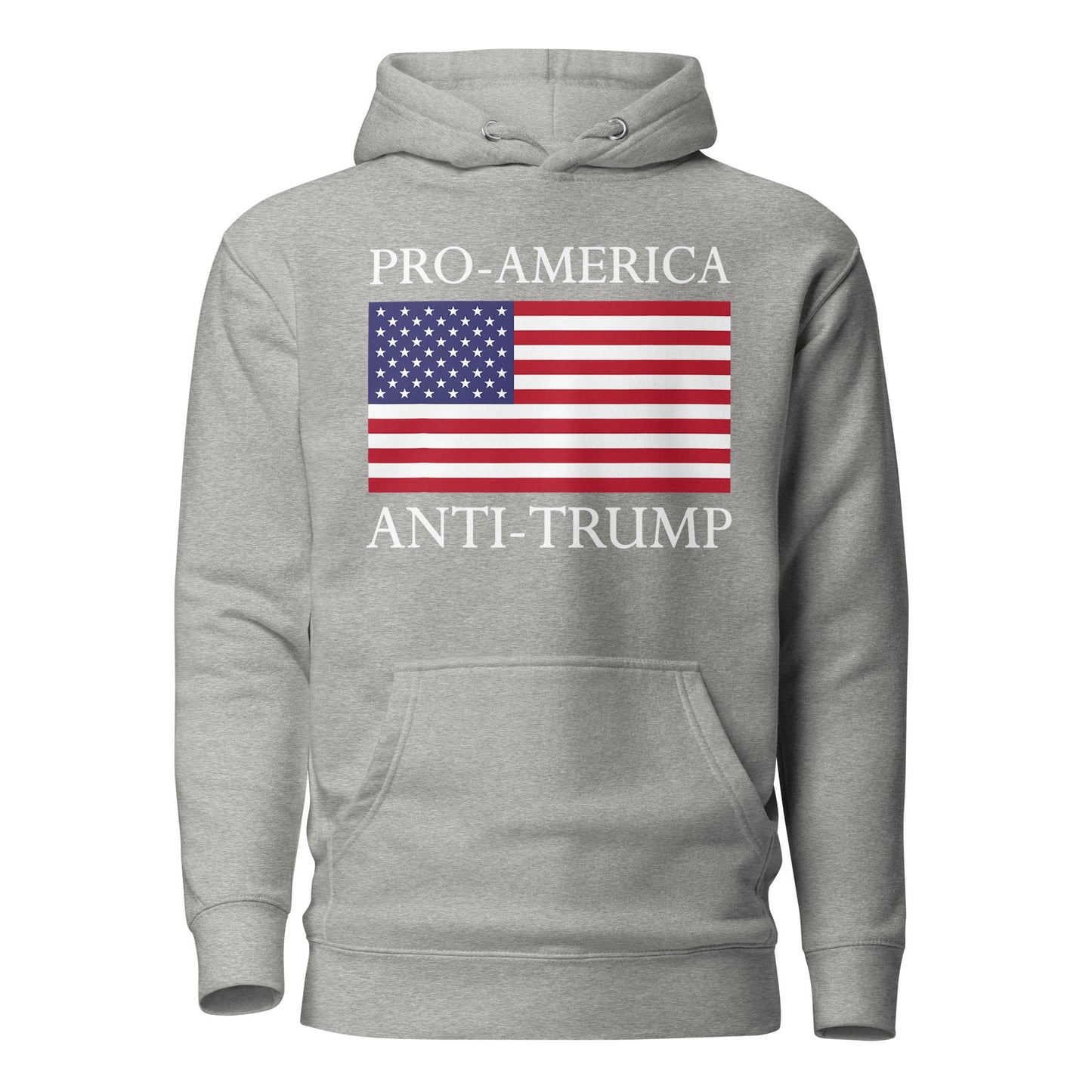 Pro - America, Anti - Trump” Patriotic Resistance Hoodie - DON'S Downfall