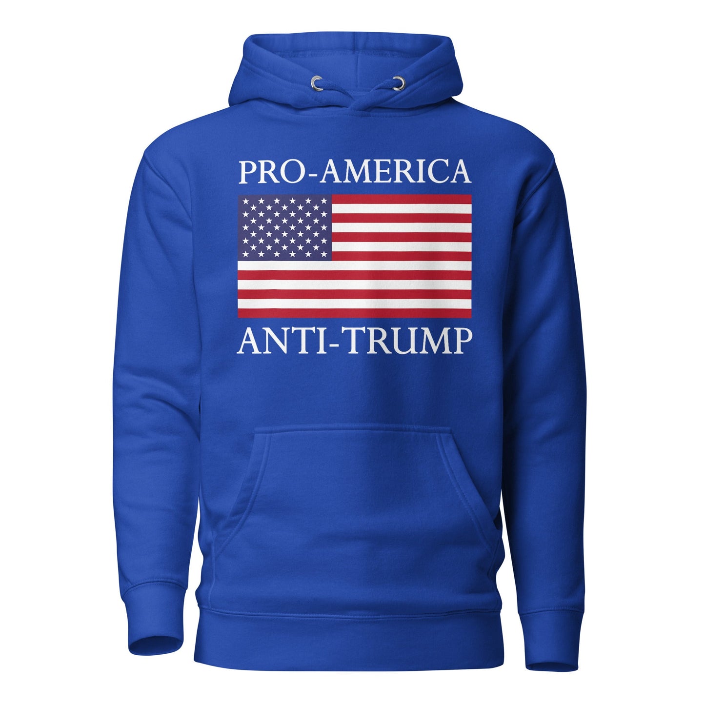 Pro - America, Anti - Trump” Patriotic Resistance Hoodie - DON'S Downfall