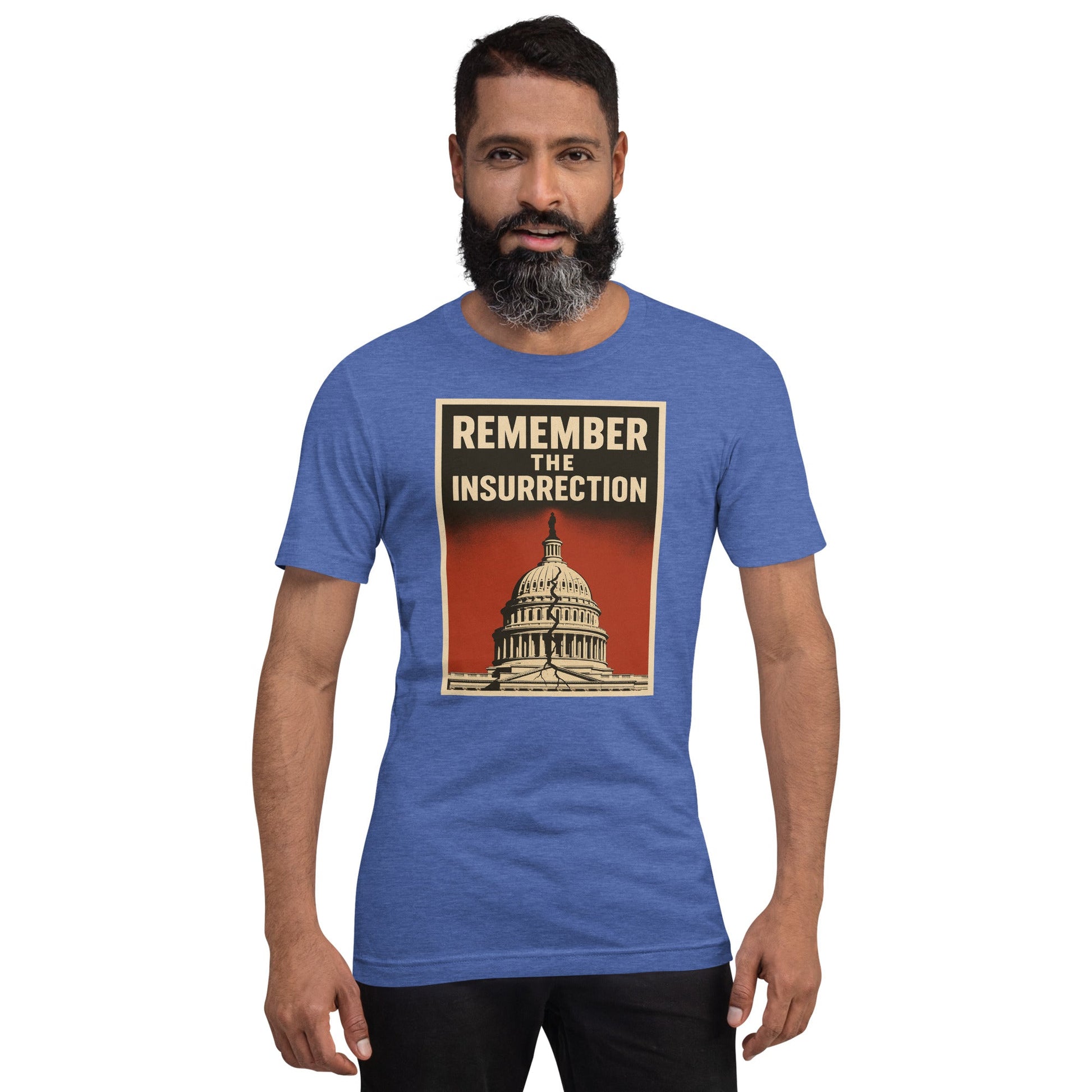 Remember the insurrection - protect democracy Anti Trump Graphic Tshirt - DON'S Downfall