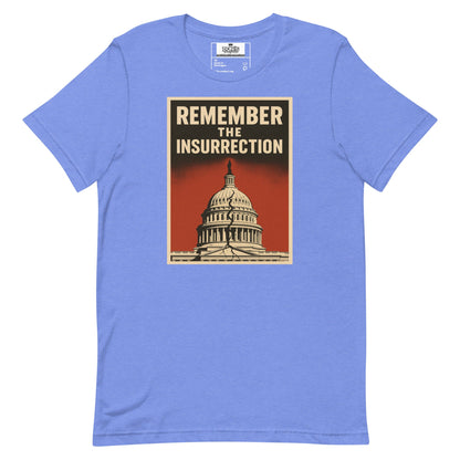 Remember the insurrection - protect democracy Anti Trump Graphic Tshirt - DON'S Downfall
