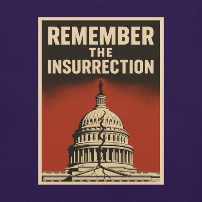Remember the insurrection - protect democracy Anti Trump Graphic Tshirt - DON'S Downfall