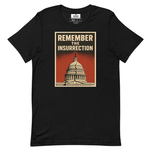 Remember the insurrection-protect democracy Anti Trump Graphic Tshirt