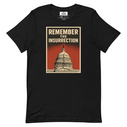 Remember the insurrection - protect democracy Anti Trump Graphic Tshirt - DON'S Downfall