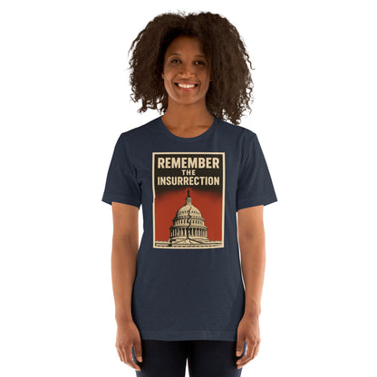 Remember the insurrection - protect democracy Anti Trump Graphic Tshirt - DON'S Downfall