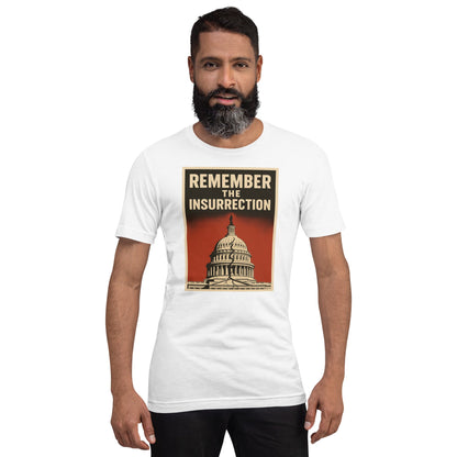 Remember the insurrection - protect democracy Anti Trump Graphic Tshirt - DON'S Downfall
