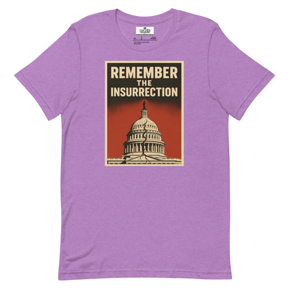 Remember the insurrection - protect democracy Anti Trump Graphic Tshirt - DON'S Downfall
