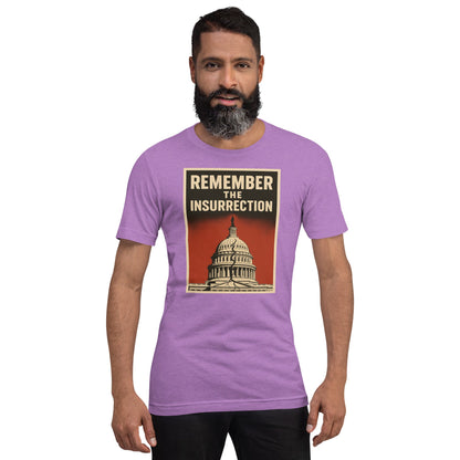Remember the insurrection - protect democracy Anti Trump Graphic Tshirt - DON'S Downfall