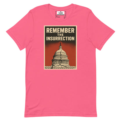 Remember the insurrection - protect democracy Anti Trump Graphic Tshirt - DON'S Downfall