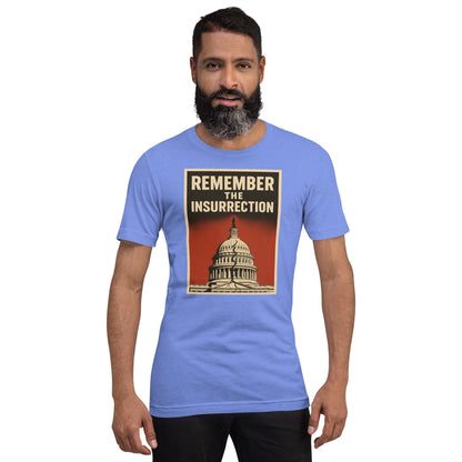 Remember the insurrection - protect democracy Anti Trump Graphic Tshirt - DON'S Downfall