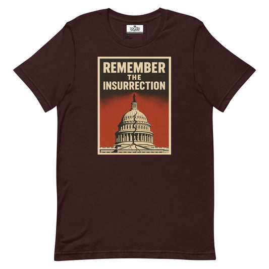 Remember the insurrection - protect democracy Anti Trump Graphic Tshirt - DON'S Downfall