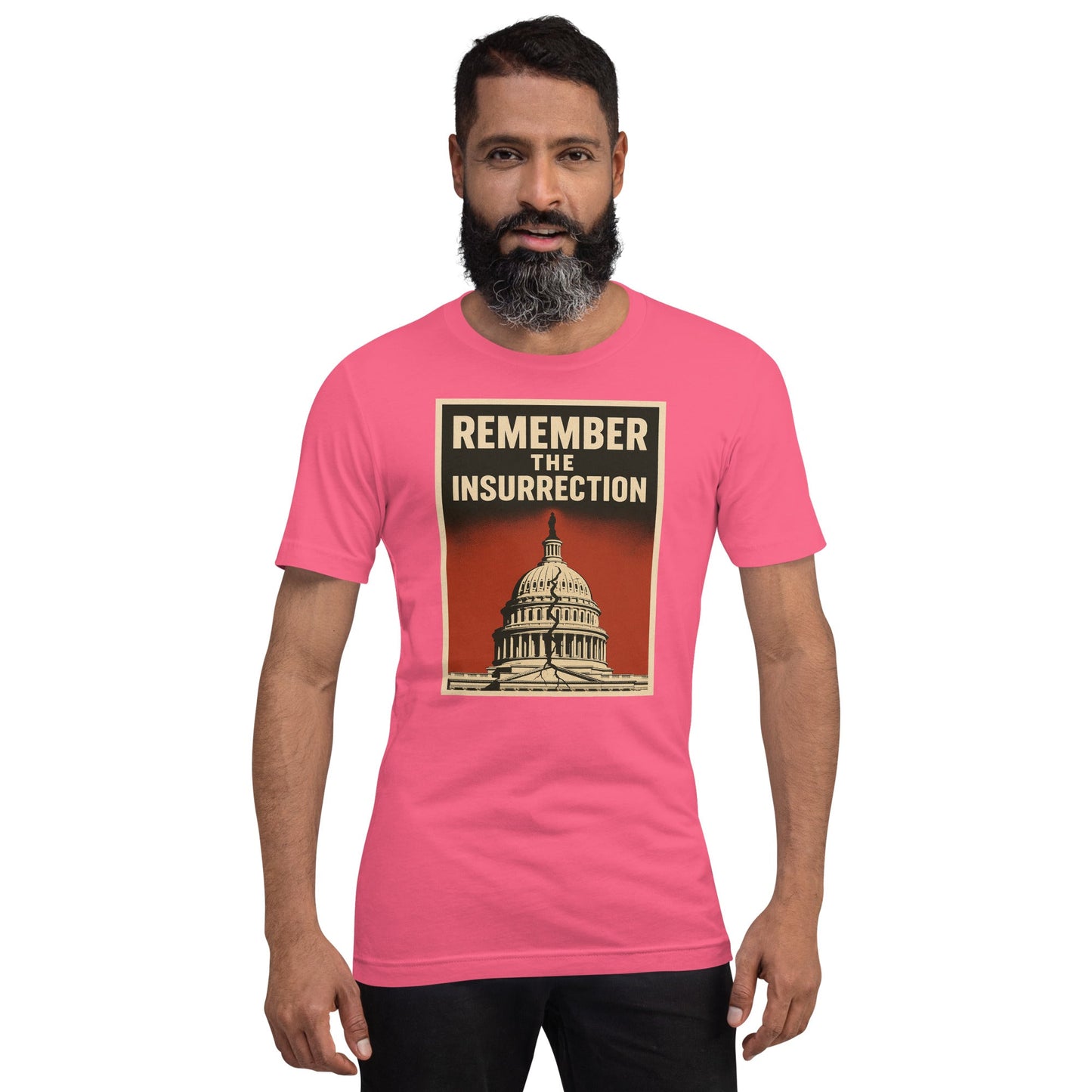 Remember the insurrection - protect democracy Anti Trump Graphic Tshirt - DON'S Downfall