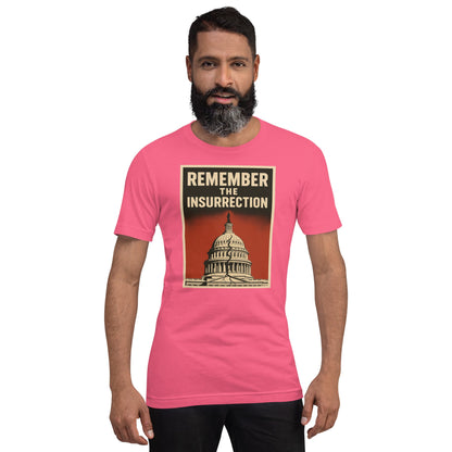 Remember the insurrection - protect democracy Anti Trump Graphic Tshirt - DON'S Downfall