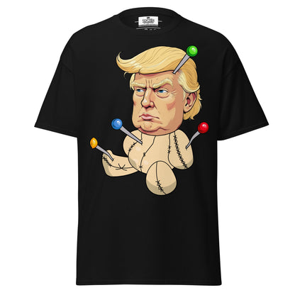 The Trump Voodoo Doll: Stick It to the System graphic tee - DON'S Downfall