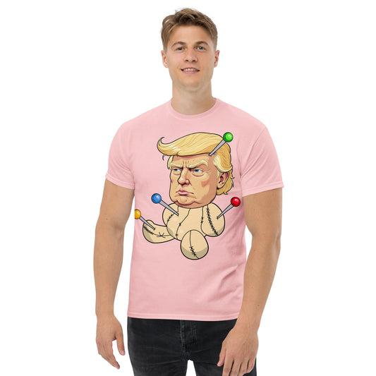 The Trump Voodoo Doll: Stick It to the System graphic tee - DON'S Downfall