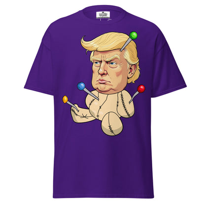 The Trump Voodoo Doll: Stick It to the System graphic tee - DON'S Downfall