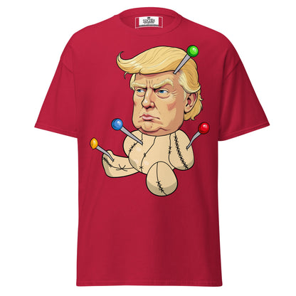 The Trump Voodoo Doll: Stick It to the System graphic tee - DON'S Downfall