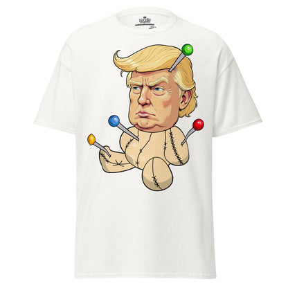 The Trump Voodoo Doll: Stick It to the System graphic tee - DON'S Downfall