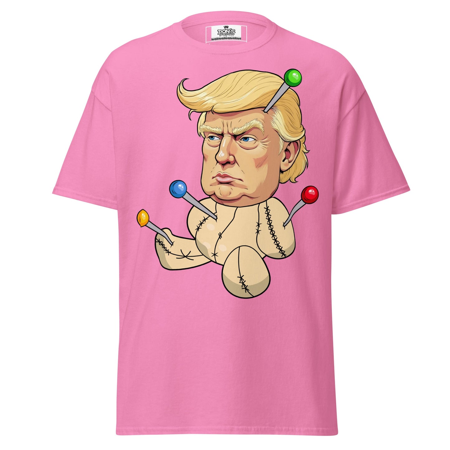 The Trump Voodoo Doll: Stick It to the System graphic tee - DON'S Downfall