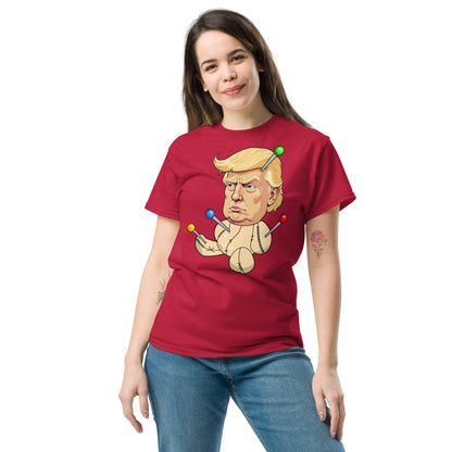 The Trump Voodoo Doll: Stick It to the System graphic tee - DON'S Downfall