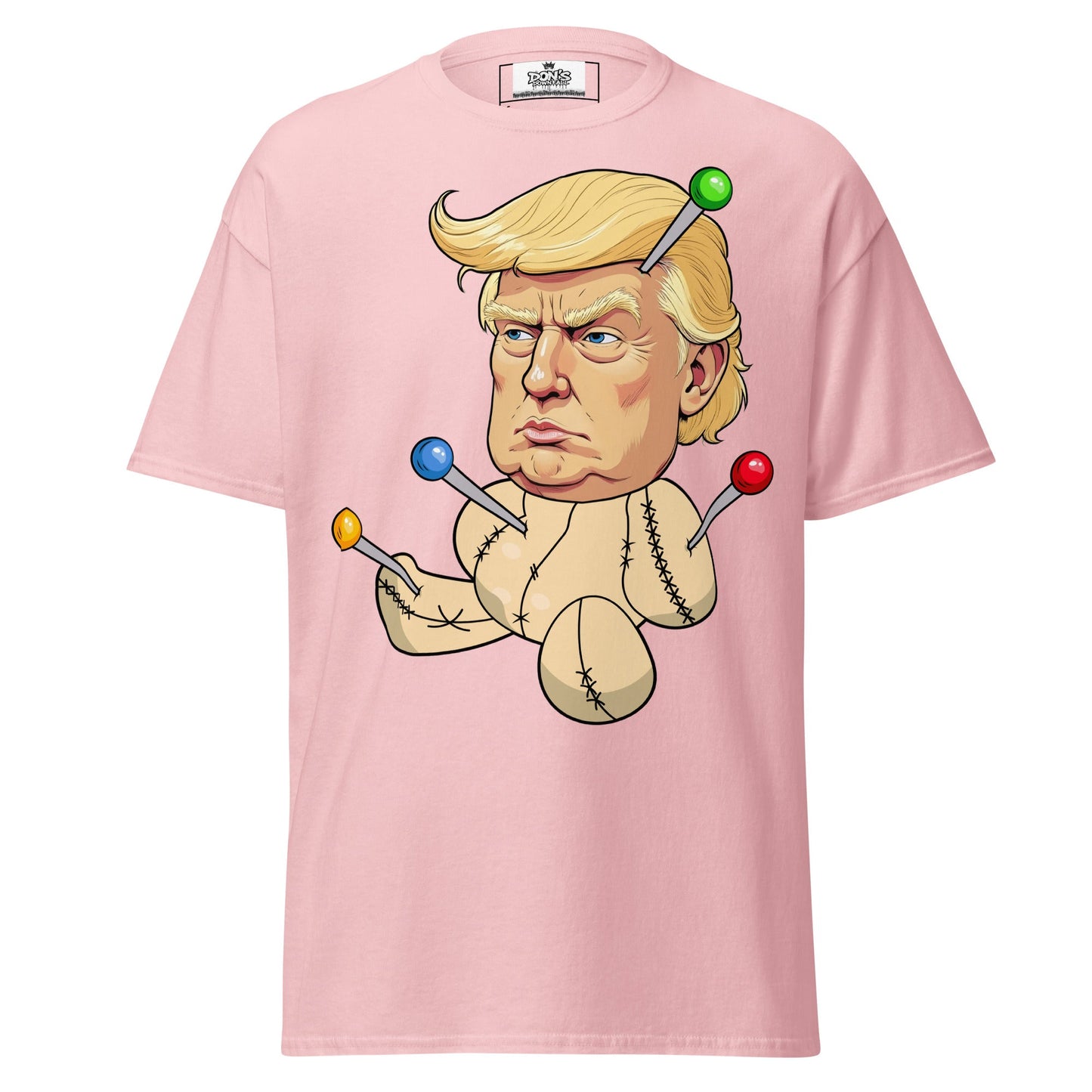 The Trump Voodoo Doll: Stick It to the System graphic tee - DON'S Downfall