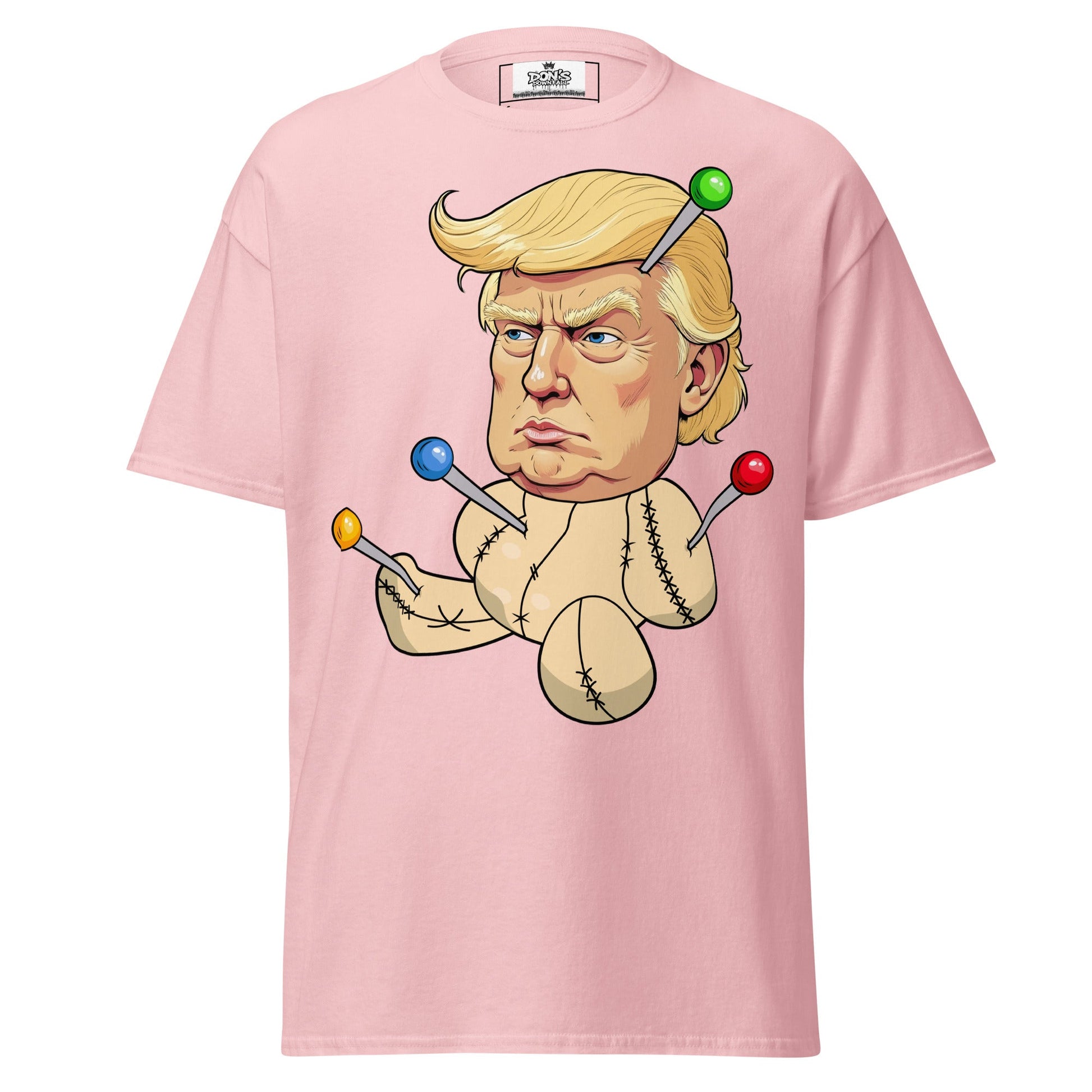 The Trump Voodoo Doll: Stick It to the System graphic tee - DON'S Downfall