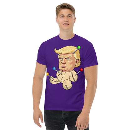 The Trump Voodoo Doll: Stick It to the System graphic tee - DON'S Downfall