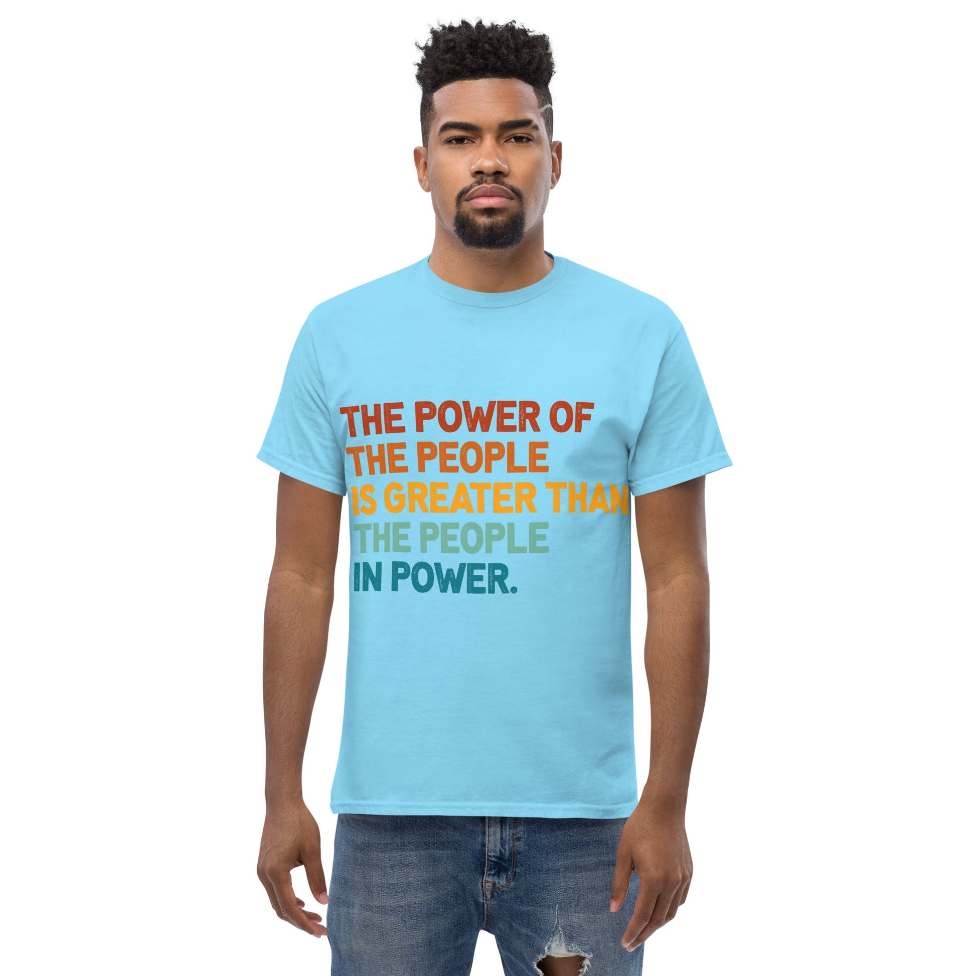 We the People Resistance T-Shirt – Rise Up, Vote Loud, Stay Proud - DON'S Downfall