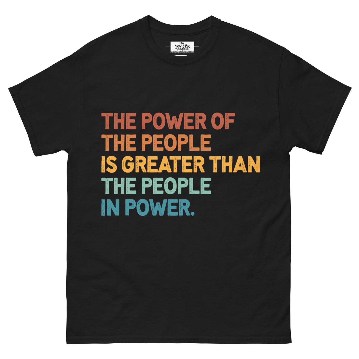 We the People Resistance T-Shirt – Rise Up, Vote Loud, Stay Proud - DON'S Downfall