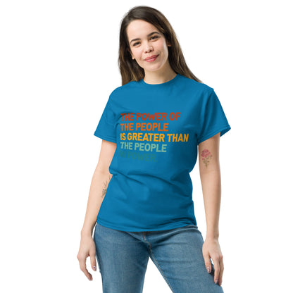 We the People Resistance T-Shirt – Rise Up, Vote Loud, Stay Proud - DON'S Downfall